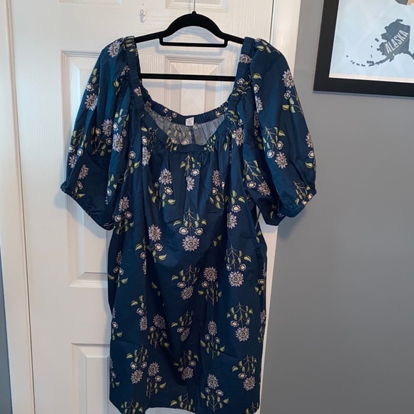 Floral Mini Swing Dress - Picture 3 of 3